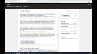 Instructors: Excluding source in SafeAssign