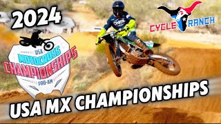 Sights and Sounds from the 2024 USA MX Championships at Cycle Ranch.