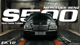 Mercedes-Benz W140 เครื่อง 3uz Twin turbo 390ม้าตึงๆ [จูนระทึก Ep.12] #BMW #cartunning #joerealtech