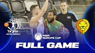 Hapoel B-Cure Laser Haifa v Patrioti Levice | Full Basketball Game | FIBA Europe Cup 2022-23