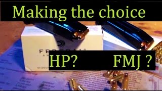 Conceal Carry HP or FMJ?  Why I use BOTH