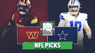 Washington Commanders vs Dallas Cowboys BEST BETS! NFL Predictions | The Action Network Podcast