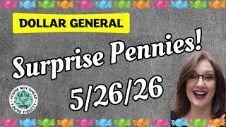 Surprise Pennies at Dollar General 5/26/26