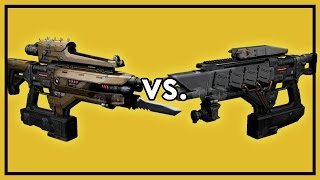 Destiny: Plan C vs. Pocket Infinity - Exotic Fusion Rifle Weapon Comparison