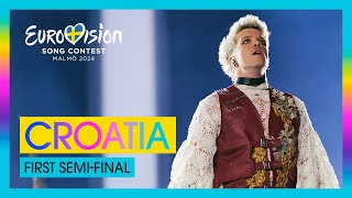 Baby Lasagna - Rim Tim Tagi Dim (LIVE) | Croatia 🇭🇷 | First Semi-Final | Eurovis