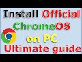 Install Official ChromeOS on PC or USB with Google Play store (Easy step by step guide)