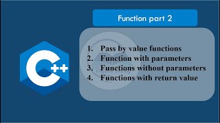 Functions in C++ part 2| C++ complete course -اردو / हिंदी