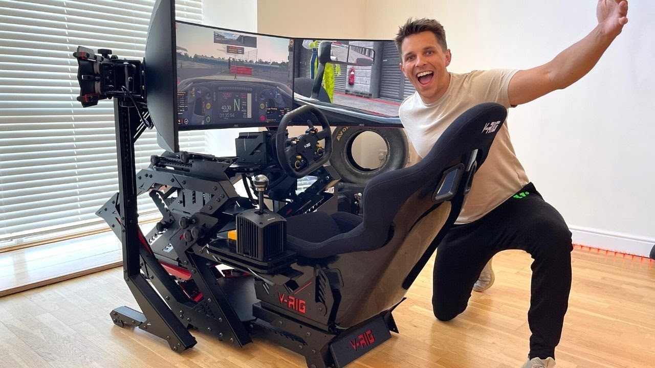 The INSANE Racing Simulator That Costs £1,000! | HERE'S WHY - YouTube