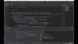 Advent of Code 2021 Day 9, Python Solution