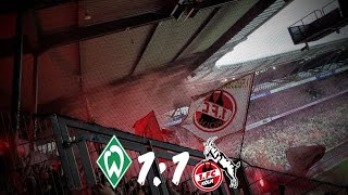 Bremen - Köln 1:1 20.05.23|Stimmung Ultras Köln Gästeblock