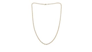 Michael Anthony Jewelry 10K Glitter Rope Chain  16\