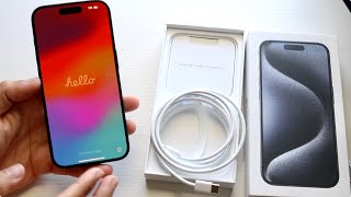 iPhone 15 Pro Max Unboxing!
