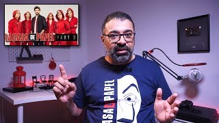 مراجعة الجزء الثالث من مسلسل La Casa De Papel بالعربي | فيلم جامد | FilmGamed