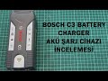 BOSCH C3 AKÜ ŞARJ CİHAZI BATTERY CHARGER