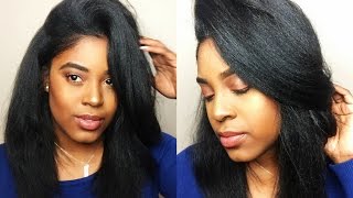 VOLUMINOUS Relaxed Hair | Silk Wrap Roller Set