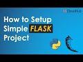 How to create a Simple Flask app in just 5 minutes | Python Flask Tutorial for beginners