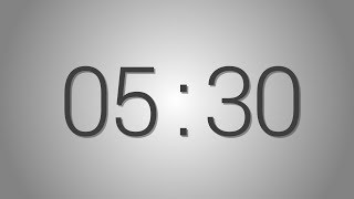 5 Minutes 30 seconds countdown Timer - Beep at the end | Simple Timer (five min thirty sec)