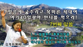 할렐루야우리집 / 40일 광야 만나 7번째