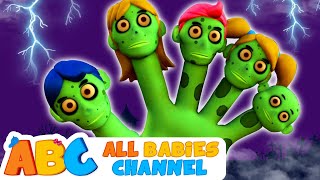ABC | Zombie Finger Family | 3D Halloween Songs For Children | All Babies Channel