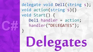 Delegates in C# with Examples 💻 Delegate Definition & Tutorial in Unity