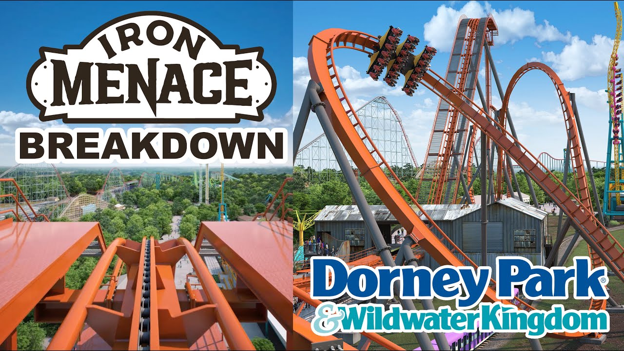 Let's Talk About Iron Menace! Dorney Park FINALLY Announced A New ...