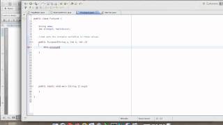 Java Constructor Practice 1