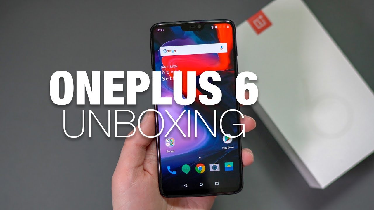 OnePlus 6 Unboxing And Tour! - YouTube