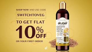 Atulya Keratin \u0026 Wheat Protein Hair oil