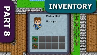 VB.NET Game Programming Tutorial - Stackable Inventory System - Part 8 (Visual Basic .NET)