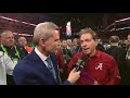Nick Saban on winning another championship 'I've never been happier in my life'  ESPN