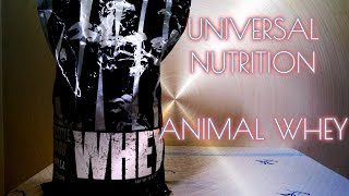 Unsealing/Opening Universal Nutrition Animal Whey Protein [Vanila Flavor] 10 Lbs