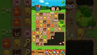 LINE ポコポコ　エリア122　ステージ1822クリア！アイテム未使用　POKOPOKO