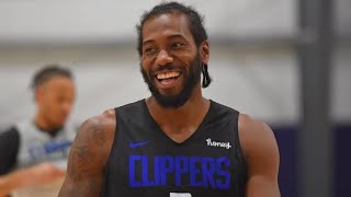 Los Angeles Clippers Practice NBA Bubble in Orlando (Clippers are so strong this season!)
