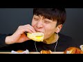 sub 파리바게트 빵 종류별로 먹방 디저트 리얼사운드 bread mukbang asmr dessert