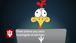 Think before you click: Investigate email links
