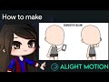 Character Calling Animation Tutorial in Alight Motion || Gacha Stu-Club Tutorial ||