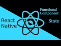 React-Native tutorial #8 state in functional component| useState Hooks