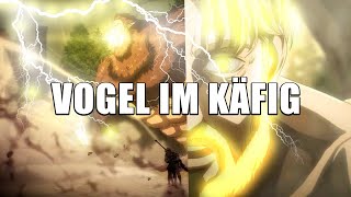 Zeke's Scream but it's Vogel im Käfig OST | Attack On Titan Season 4 Part 2 (Eng Sub) #aot