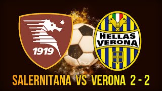 SALERNITANA 2-2 VERONA | THE SPOILS ARE SHARED AT THE ARECHI STADIUM | Serie A 21/22 | Go Bolaku