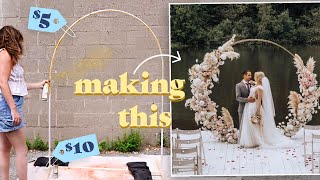 DIYing wedding decor (on a budget)
