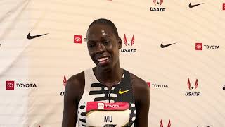 Athing Mu Makes 1500m Season Debut At USAs