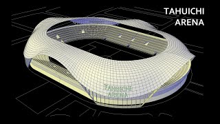 TAHUICHI ARENA propuesta de cubierta para el estadio Ramón \