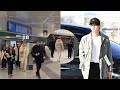 Bts news today! BTS's Jin caught on camera at Heathrow Airport, what is his solo album recording?