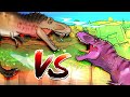 Dinosaurs Battle | Tarbosaurus VS Tyrannosaurus