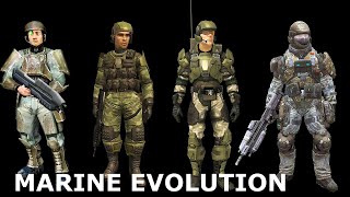 The Evolution of Halo - The Marines