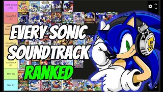 Every Sonic The Hedgehog Soundtrack RANKED from WORST to BEST!!!