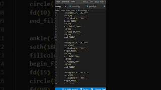 Doraemon Using Python #programmer #programming #python #pythons #youtubeshorts