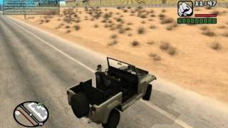 MTA San Andreas: Modified Vehicle Handling