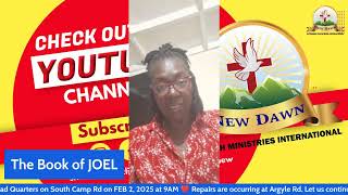 NDOMI Devotion: JOEL with Min. A. Linton