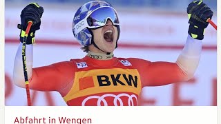 Ski Alpin Men's Downhill Wengen Highlights 2024